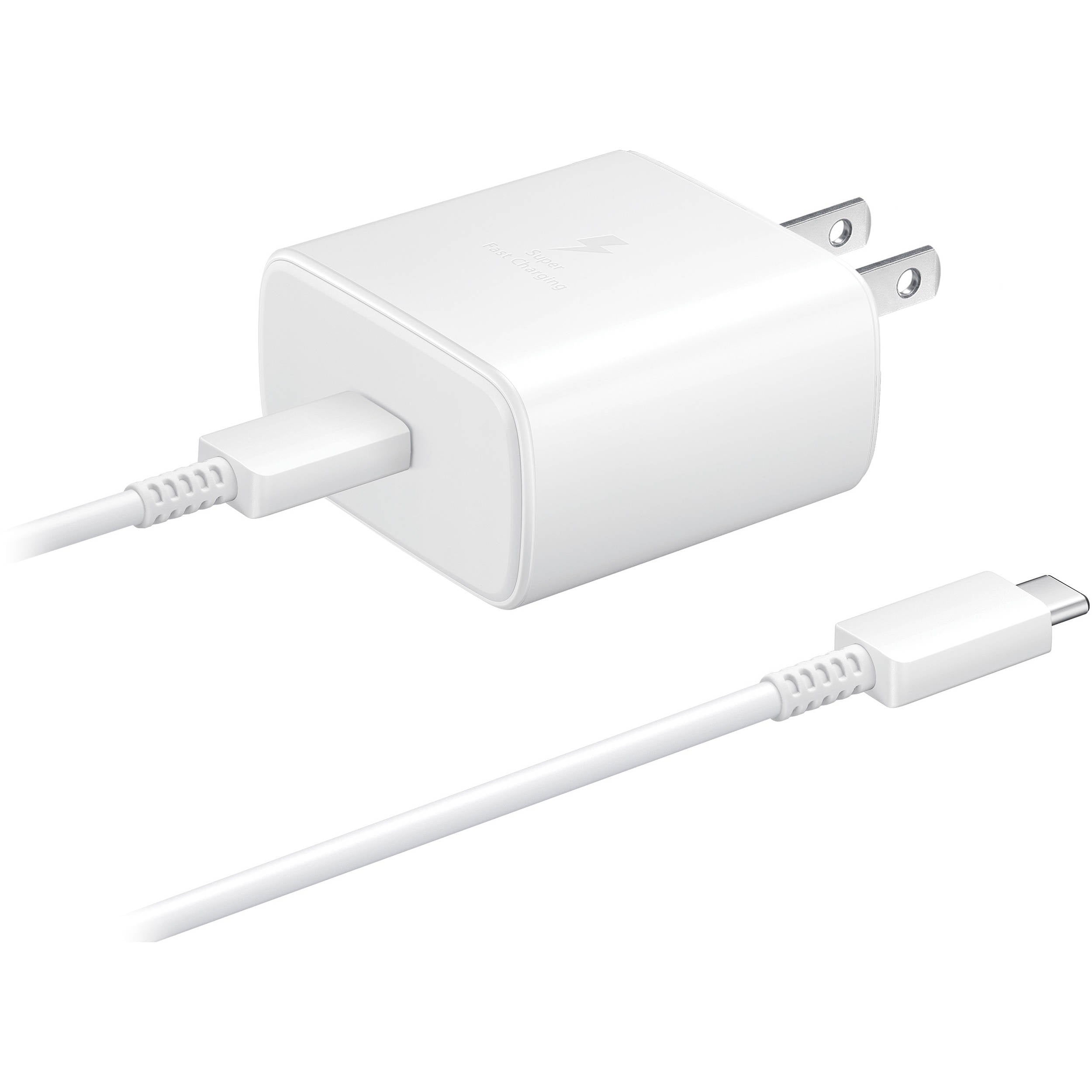 Adaptateur secteur de charge rapide USB-C 45W, chargeur mural et câble USB-C pour téléphones Samsung Motorola Google Adaptateur secteur de charge rapide USB-C 45W, chargeur mural et câble USB-C pour téléphones Samsung Motorola Google